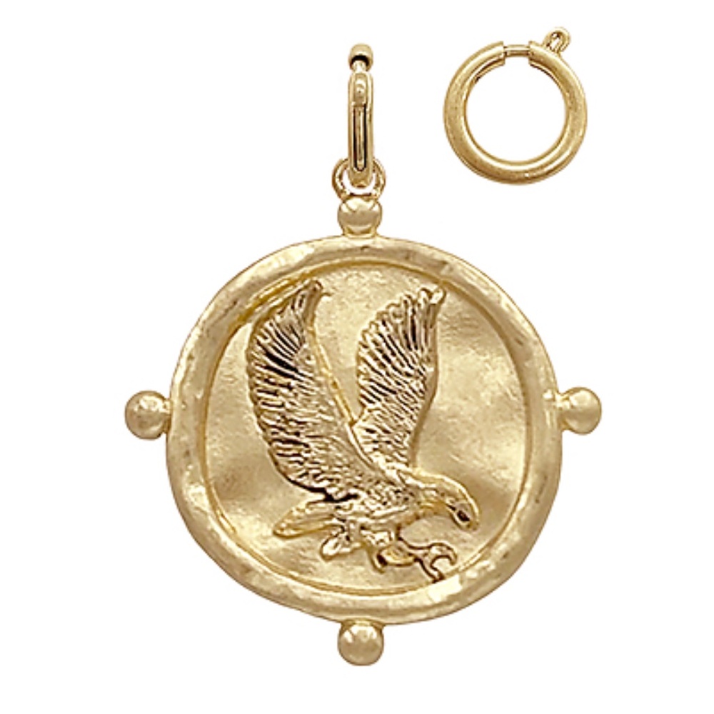 Eagle Round Pendant